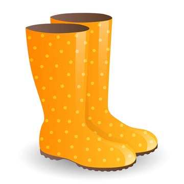 Vector Illustration of Gumboots