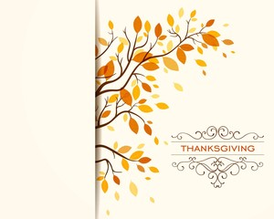 Vector Illustration of a Thanksgiving Design