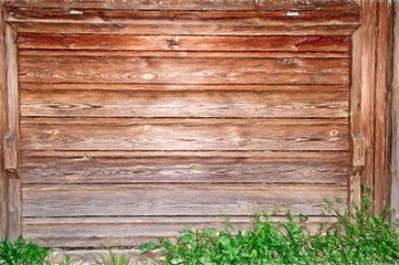 wooden wall  - illustration based on own photo image