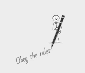 obey the rules