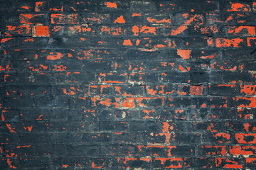 Background of brick red and black.