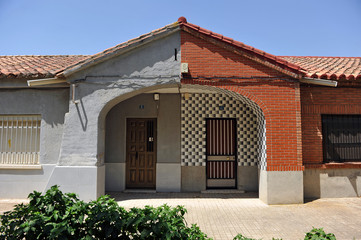 Viviendas de protección oficial, simetría asimétrica