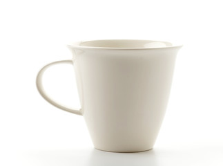 empty cup of coffee or mug