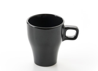 empty cup of coffee or mug