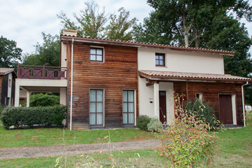 A very nice house with a garden