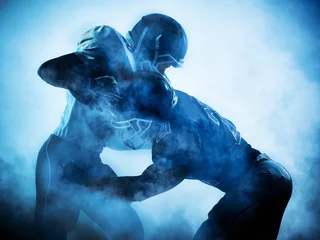  american football players silhouette © snaptitude