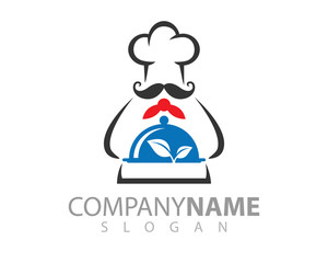 Food logo - cooking logo - restaurant logo - chef logo