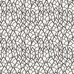 Obraz premium Vector seamless background of overlapping circles