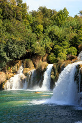 Wasserfall, Krka Nationalpark, Kroatien