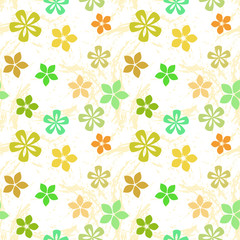 Fototapeta premium Colorful Flower Pattern