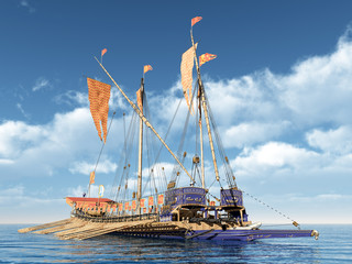 French galley La Réale © Michael Rosskothen