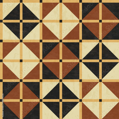 Brown Marble Floor Tiles Abstract Geometric Pattern With Texture Seamless Vector Illustration Brown Marble Floor Tiles Abstract Geometric Pattern With Texture Seamless Vector Illustration