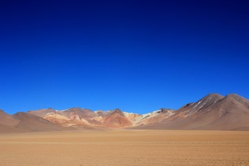 Fototapeta na wymiar Bolvian desert