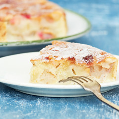 Homemade Organic Apple Pie Dessert Ready to Eat