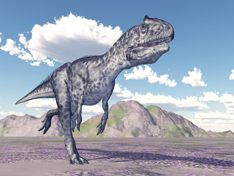 Dinosaur Allosaurus