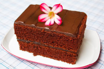 Chocolate Fudge Cake.