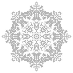 Damask Vector Oriental Pattern