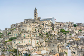 Naklejka premium Ancient town of Matera, Basilicata, Italy