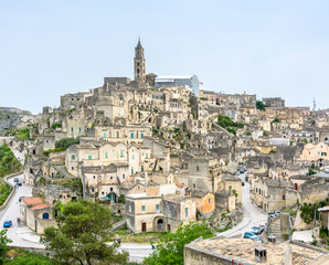 Obraz premium Ancient town of Matera, Basilicata, Italy
