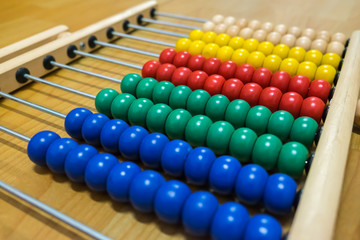 Colorful abacus toy for kids