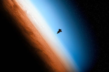 Fototapeta premium Distant stellar system. 