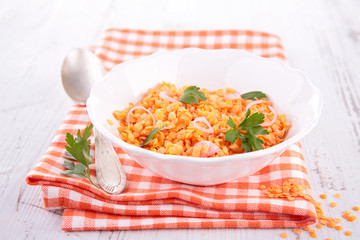 red lentils