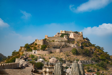 Kumbhalgarh Fort is a Mewar fortress on the westerly range of Aravalli Hills, in the Rajsamand District of Rajasthan state in India. It's World Heritage Site included in Hill Forts of Rajasthan.