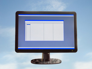computer monitor