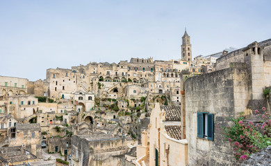 Naklejka premium Ancient town of Matera, Basilicata, Italy