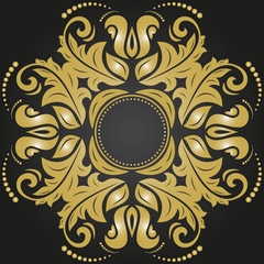 Oriental Abstract Vector Pattern