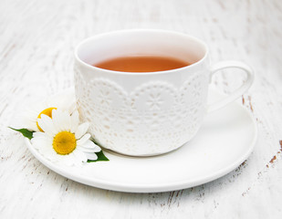 herbal tea with chamomile