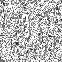 Seamless black and white background. 