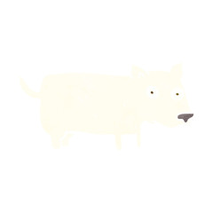 cartoon little dog