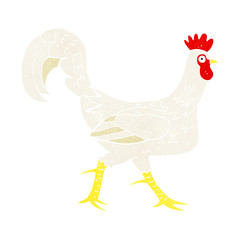 cartoon cockerel