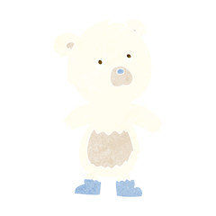 cartoon cute little bear