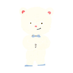 cartoon cute little bear