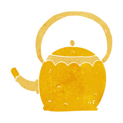cartoon tea pot