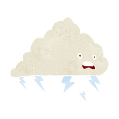 cartoon thundercloud