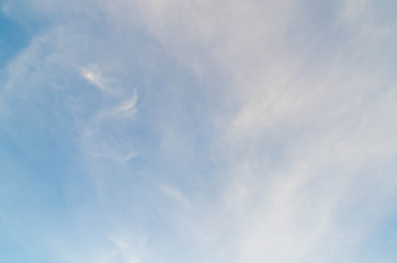 blue sky and cloud