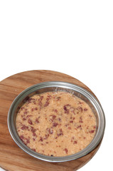 Mixture of chicken liver with spices