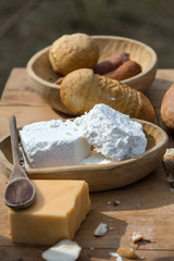 Oscypek - traditional polish smoked sheep cheese