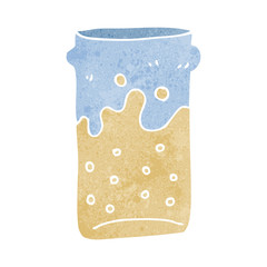 cartoon pint of beer