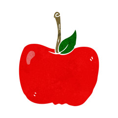 cartoon apple