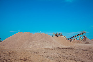 The Plant of the Production the Crushed Stone