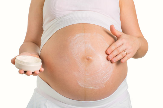 Pregnancy, the stretching of the skin