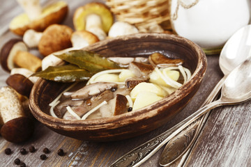 Mushroom soup