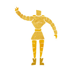 cartoon female robot body  (mix and match cartoons or add own ph