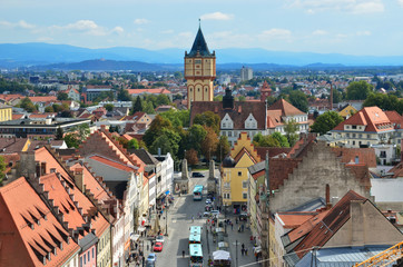 Naklejka premium Old town Straubing