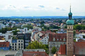 Obraz premium Old town Straubing