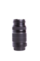 Lens isolated on white background